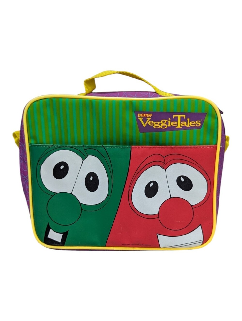 Veggietales Veggie Tales Insulated Lunch Box Bob And Larry Vintage 1998 1990s